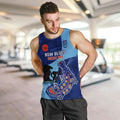 Custom NSW Blues ANZAC Day Men Tank Top Australian Platypus Mix Camouflage