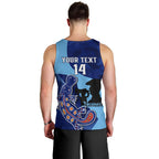 Custom NSW Blues ANZAC Day Men Tank Top Australian Platypus Mix Camouflage