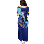 Custom NSW Blues ANZAC Day Puletasi Australian Platypus Mix Camouflage