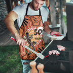 Personalised Australia Lizard NAIDOC Week 2026 Apron 50 Years of Deadly Aboriginal Art