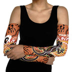 Personalised Australia Lizard NAIDOC Week 2026 Arm Sleeves 50 Years of Deadly Aboriginal Art