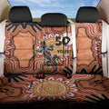 Personalised Australia Lizard NAIDOC Week 2026 Back Car Seat Cover 50 Years of Deadly Aboriginal Art