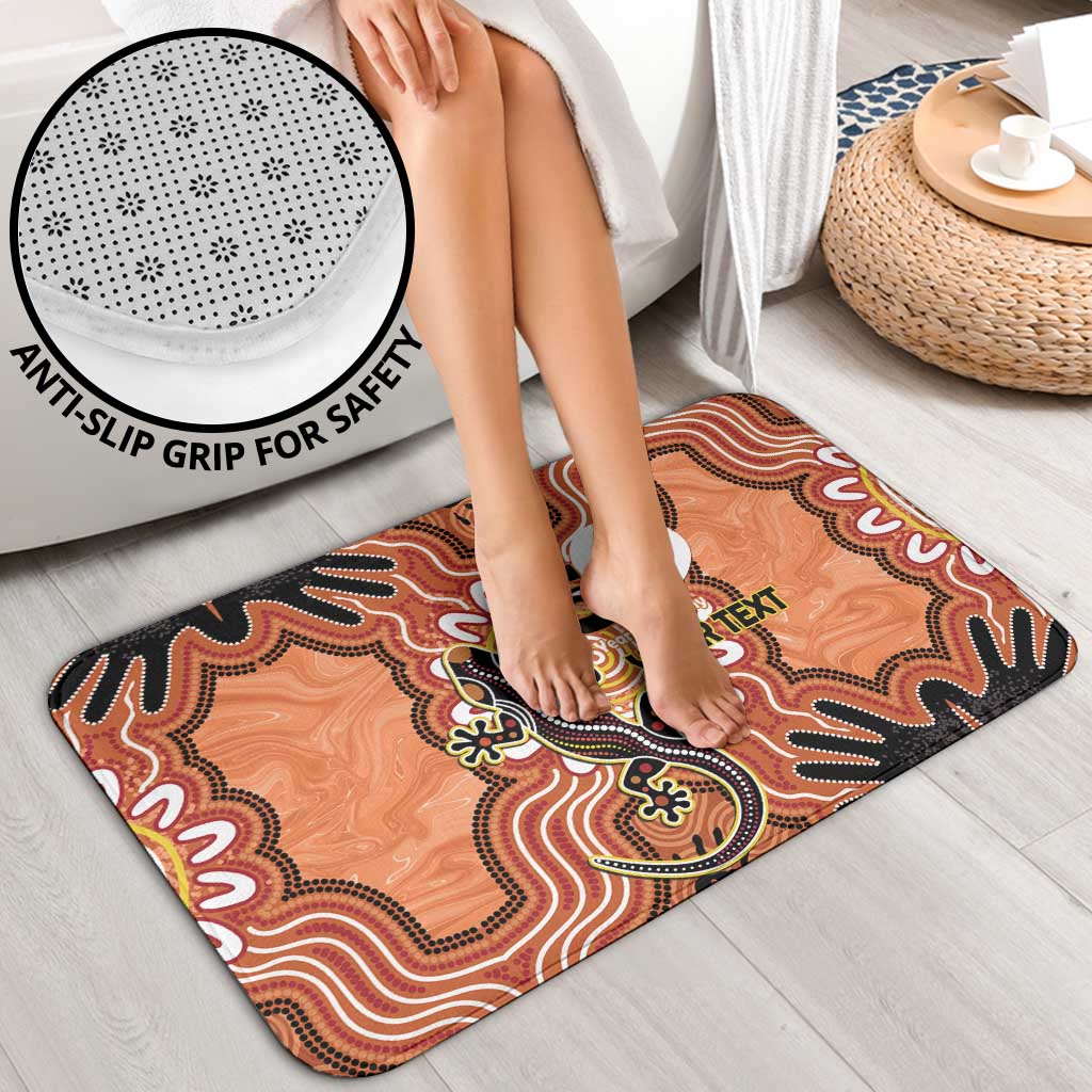 Personalised Australia Lizard NAIDOC Week 2026 Bathroom Set 50 Years of Deadly Aboriginal Art