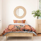 Personalised Australia Lizard NAIDOC Week 2026 Bedding Set 50 Years of Deadly Aboriginal Art