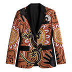 Personalised Australia Lizard NAIDOC Week 2026 Blazer 50 Years of Deadly Aboriginal Art