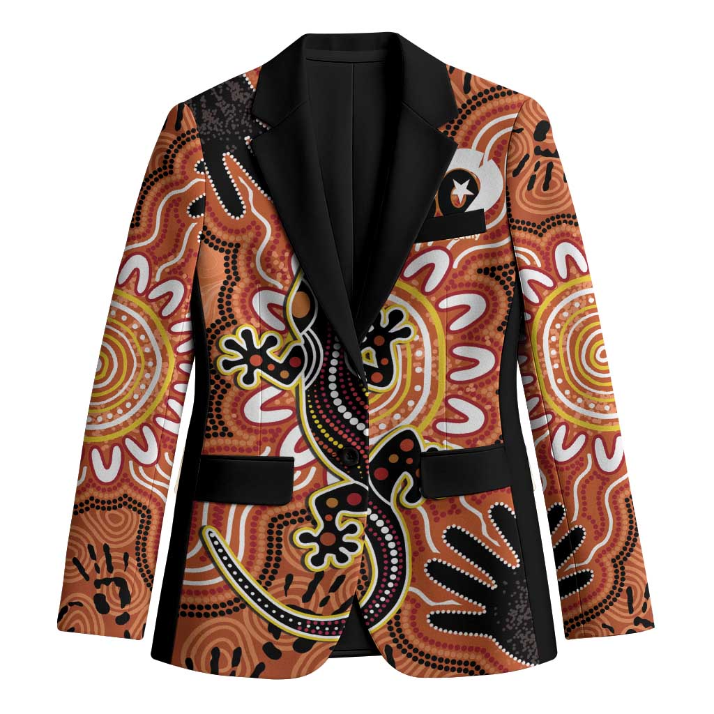 Personalised Australia Lizard NAIDOC Week 2026 Blazer 50 Years of Deadly Aboriginal Art