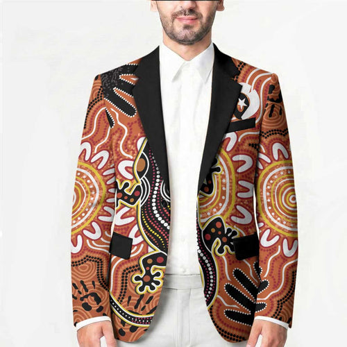 Personalised Australia Lizard NAIDOC Week 2026 Blazer 50 Years of Deadly Aboriginal Art