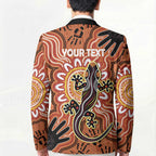 Personalised Australia Lizard NAIDOC Week 2026 Blazer 50 Years of Deadly Aboriginal Art
