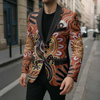 Personalised Australia Lizard NAIDOC Week 2026 Blazer 50 Years of Deadly Aboriginal Art