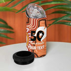 Personalised Australia Lizard NAIDOC Week 2026 4 in 1 Can Cooler Tumbler 50 Years of Deadly Aboriginal Art