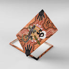 Personalised Australia Lizard NAIDOC Week 2026 Canvas Wall Art 50 Years of Deadly Aboriginal Art