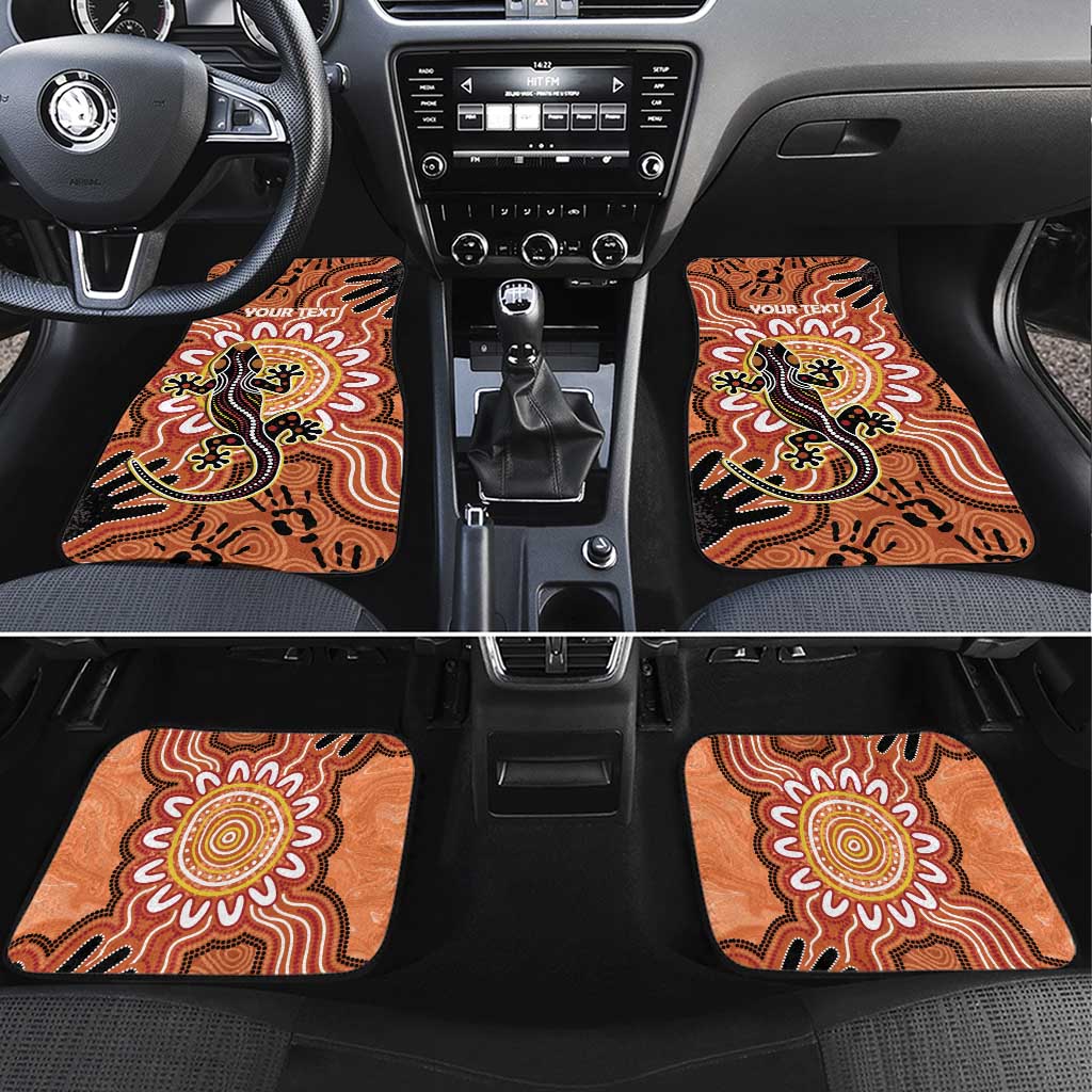 Personalised Australia Lizard NAIDOC Week 2026 Car Mats 50 Years of Deadly Aboriginal Art