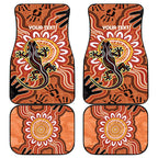 Personalised Australia Lizard NAIDOC Week 2026 Car Mats 50 Years of Deadly Aboriginal Art
