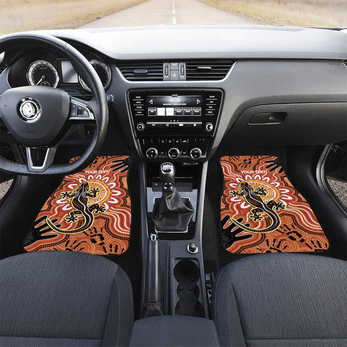 Personalised Australia Lizard NAIDOC Week 2026 Car Mats 50 Years of Deadly Aboriginal Art