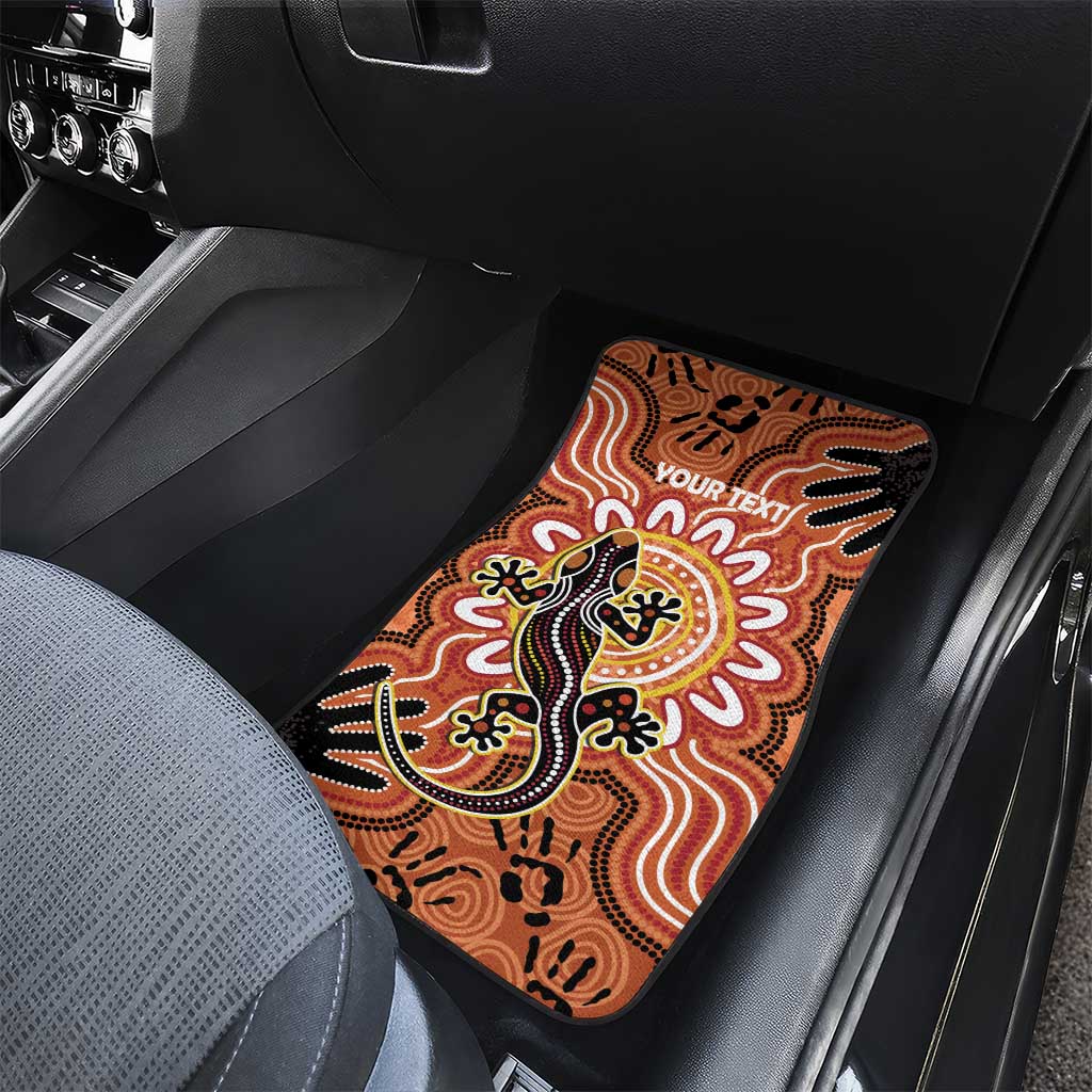Personalised Australia Lizard NAIDOC Week 2026 Car Mats 50 Years of Deadly Aboriginal Art