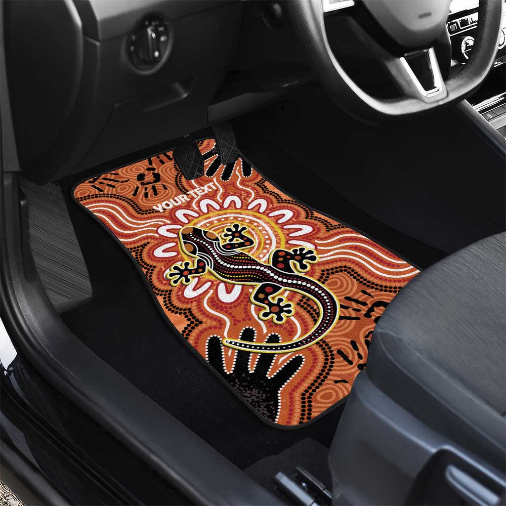 Personalised Australia Lizard NAIDOC Week 2026 Car Mats 50 Years of Deadly Aboriginal Art