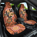 Personalised Australia Lizard NAIDOC Week 2026 Car Seat Cover 50 Years of Deadly Aboriginal Art