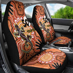 Personalised Australia Lizard NAIDOC Week 2026 Car Seat Cover 50 Years of Deadly Aboriginal Art
