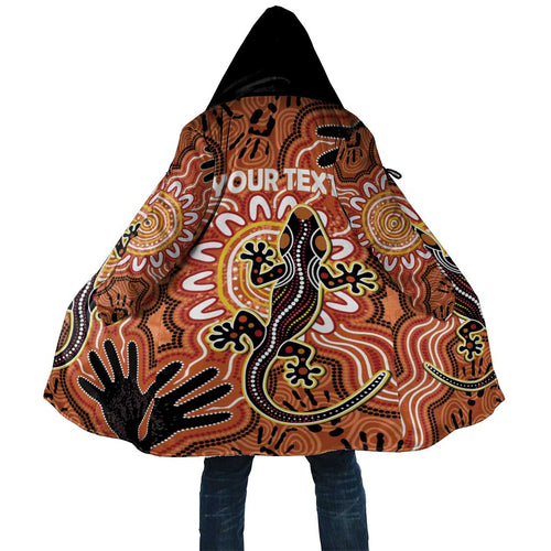 Personalised Australia Lizard NAIDOC Week 2026 Cloak 50 Years of Deadly Aboriginal Art