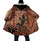 Personalised Australia Lizard NAIDOC Week 2026 Cloak 50 Years of Deadly Aboriginal Art