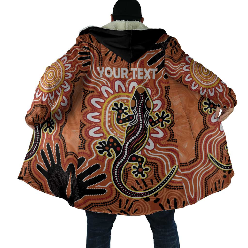 Personalised Australia Lizard NAIDOC Week 2026 Cloak 50 Years of Deadly Aboriginal Art