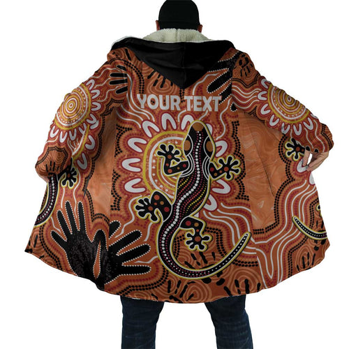 Personalised Australia Lizard NAIDOC Week 2026 Cloak 50 Years of Deadly Aboriginal Art