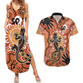 Personalised Australia Lizard NAIDOC Week 2026 Couples Matching Summer Maxi Dress and Hawaiian Shirt 50 Years of Deadly Aboriginal Art