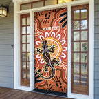 Personalised Australia Lizard NAIDOC Week 2026 Door Cover 50 Years of Deadly Aboriginal Art
