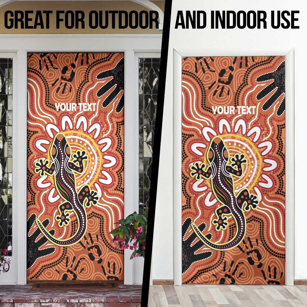 Personalised Australia Lizard NAIDOC Week 2026 Door Cover 50 Years of Deadly Aboriginal Art