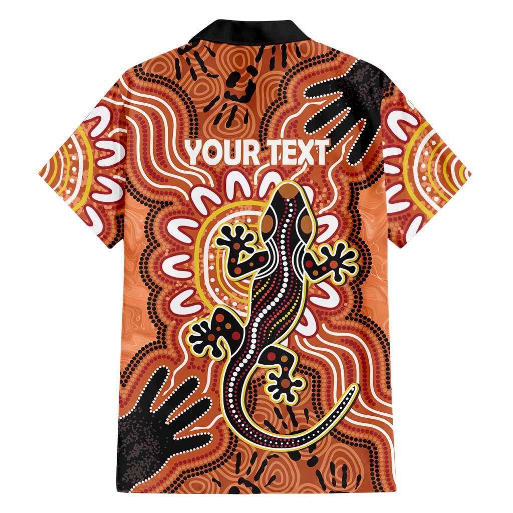Personalised Australia Lizard NAIDOC Week 2026 Family Matching Mermaid Dress and Hawaiian Shirt 50 Years of Deadly Aboriginal Art