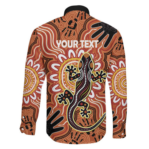 Personalised Australia Lizard NAIDOC Week 2026 Family Matching Mermaid Dress and Hawaiian Shirt 50 Years of Deadly Aboriginal Art