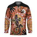 Personalised Australia Lizard NAIDOC Week 2026 Hockey Jersey 50 Years of Deadly Aboriginal Art