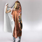 Personalised Australia Lizard NAIDOC Week 2026 Hooded Blanket 50 Years of Deadly Aboriginal Art