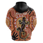Personalised Australia Lizard NAIDOC Week 2026 Hoodie 50 Years of Deadly Aboriginal Art
