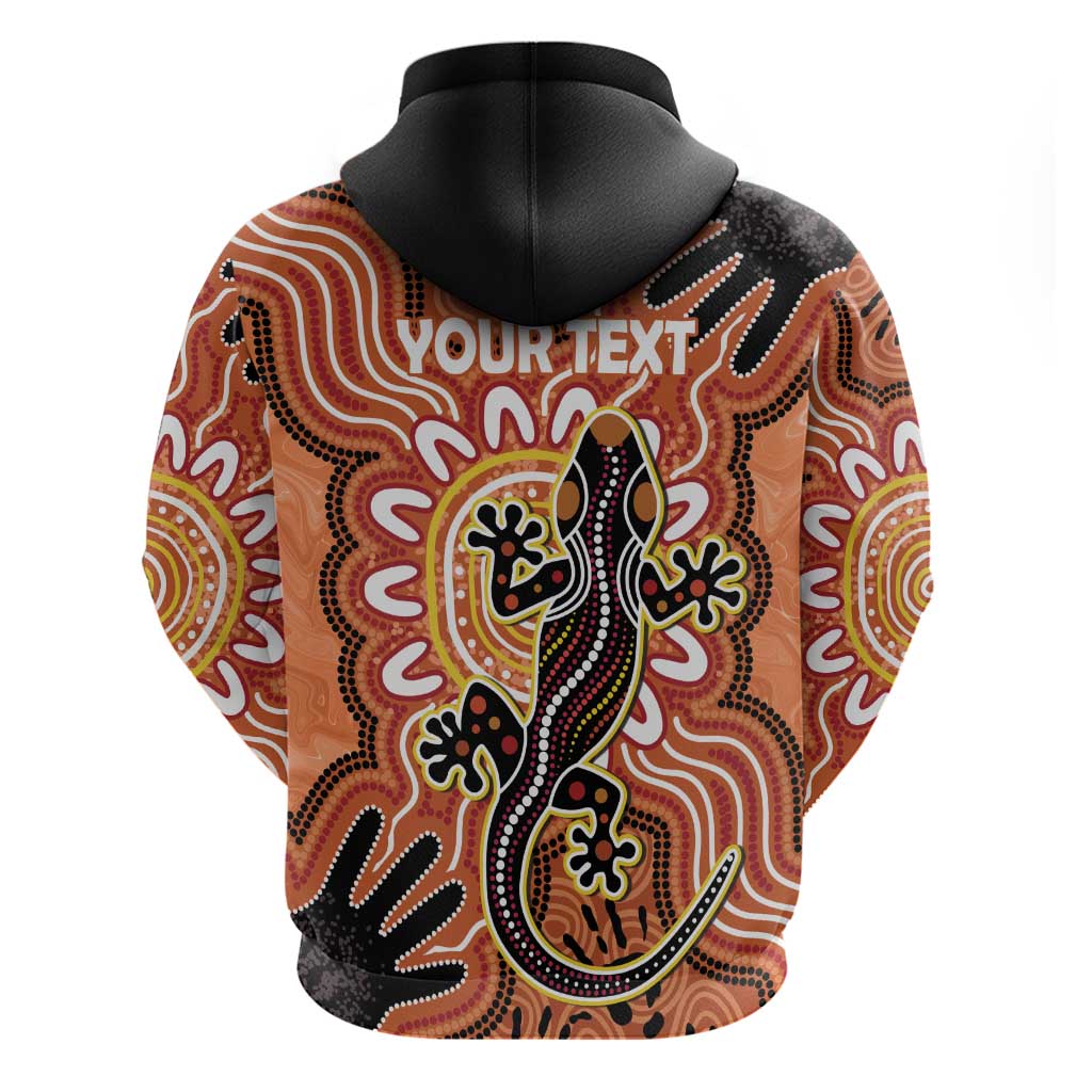 Personalised Australia Lizard NAIDOC Week 2026 Hoodie 50 Years of Deadly Aboriginal Art