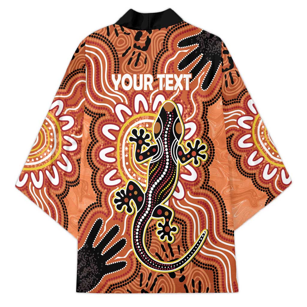 Personalised Australia Lizard NAIDOC Week 2026 Kimono 50 Years of Deadly Aboriginal Art