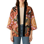 Personalised Australia Lizard NAIDOC Week 2026 Kimono 50 Years of Deadly Aboriginal Art