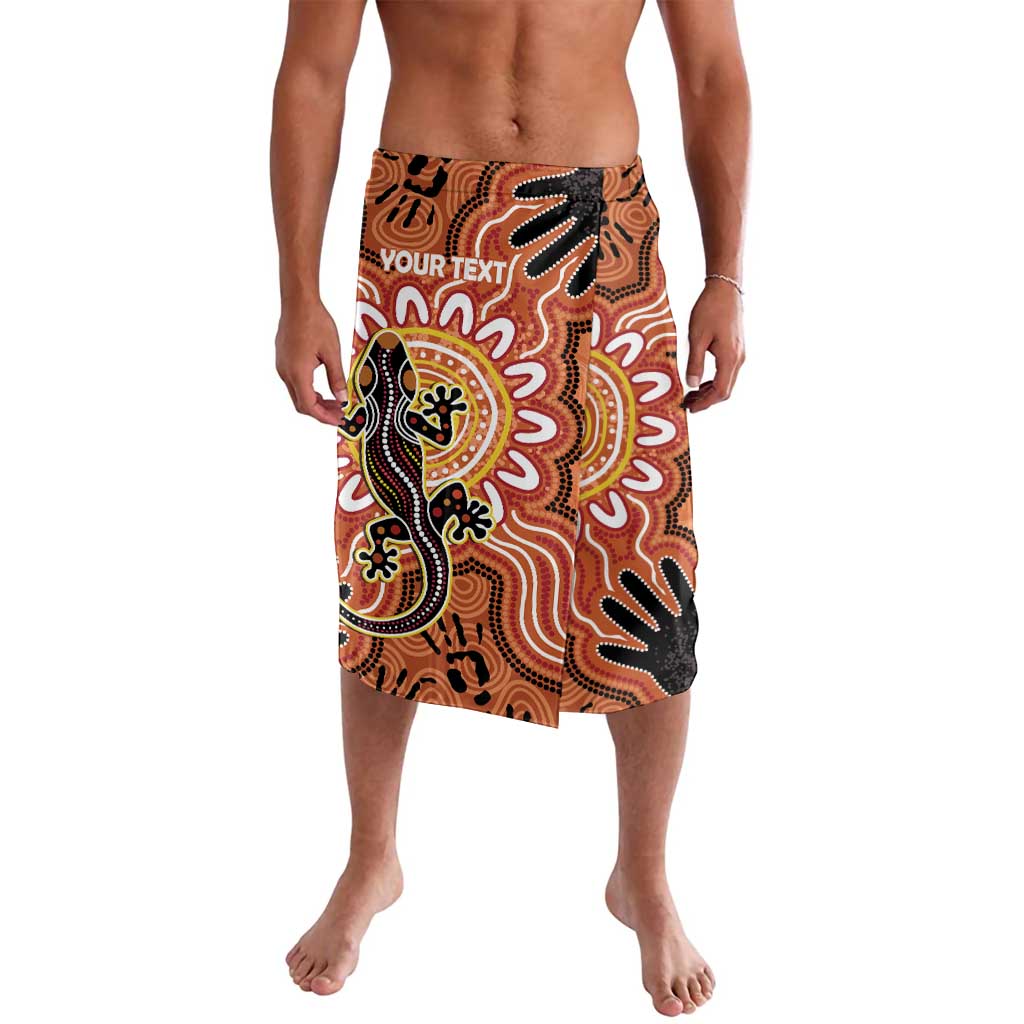 Personalised Australia Lizard NAIDOC Week 2026 Lavalava 50 Years of Deadly Aboriginal Art