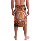 Personalised Australia Lizard NAIDOC Week 2026 Lavalava 50 Years of Deadly Aboriginal Art