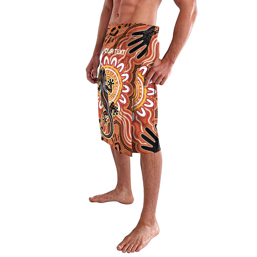 Personalised Australia Lizard NAIDOC Week 2026 Lavalava 50 Years of Deadly Aboriginal Art