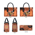 Personalised Australia Lizard NAIDOC Week 2026 Leather Bag 50 Years of Deadly Aboriginal Art
