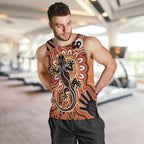 Personalised Australia Lizard NAIDOC Week 2026 Men Tank Top 50 Years of Deadly Aboriginal Art