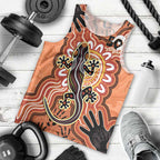 Personalised Australia Lizard NAIDOC Week 2026 Men Tank Top 50 Years of Deadly Aboriginal Art