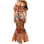 Personalised Australia Lizard NAIDOC Week 2026 Mermaid Dress 50 Years of Deadly Aboriginal Art