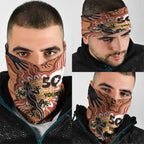 Personalised Australia Lizard NAIDOC Week 2026 Neck Gaiter 50 Years of Deadly Aboriginal Art