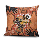Personalised Australia Lizard NAIDOC Week 2026 Pillow Cover 50 Years of Deadly Aboriginal Art
