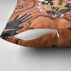 Personalised Australia Lizard NAIDOC Week 2026 Pillow Cover 50 Years of Deadly Aboriginal Art