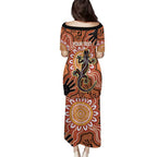 Personalised Australia Lizard NAIDOC Week 2026 Puletasi 50 Years of Deadly Aboriginal Art
