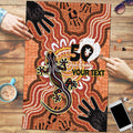 Personalised Australia Lizard NAIDOC Week 2026 Puzzle 50 Years of Deadly Aboriginal Art