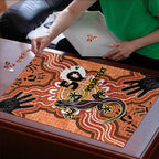Personalised Australia Lizard NAIDOC Week 2026 Puzzle 50 Years of Deadly Aboriginal Art